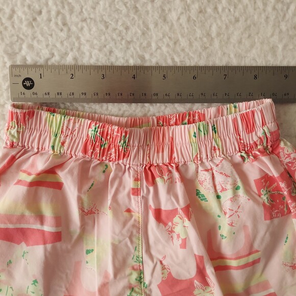 Lilly Pulitzer Shorts Swimsuit Print Pink Elastic Waistband Size 3T - Picture 11 of 11